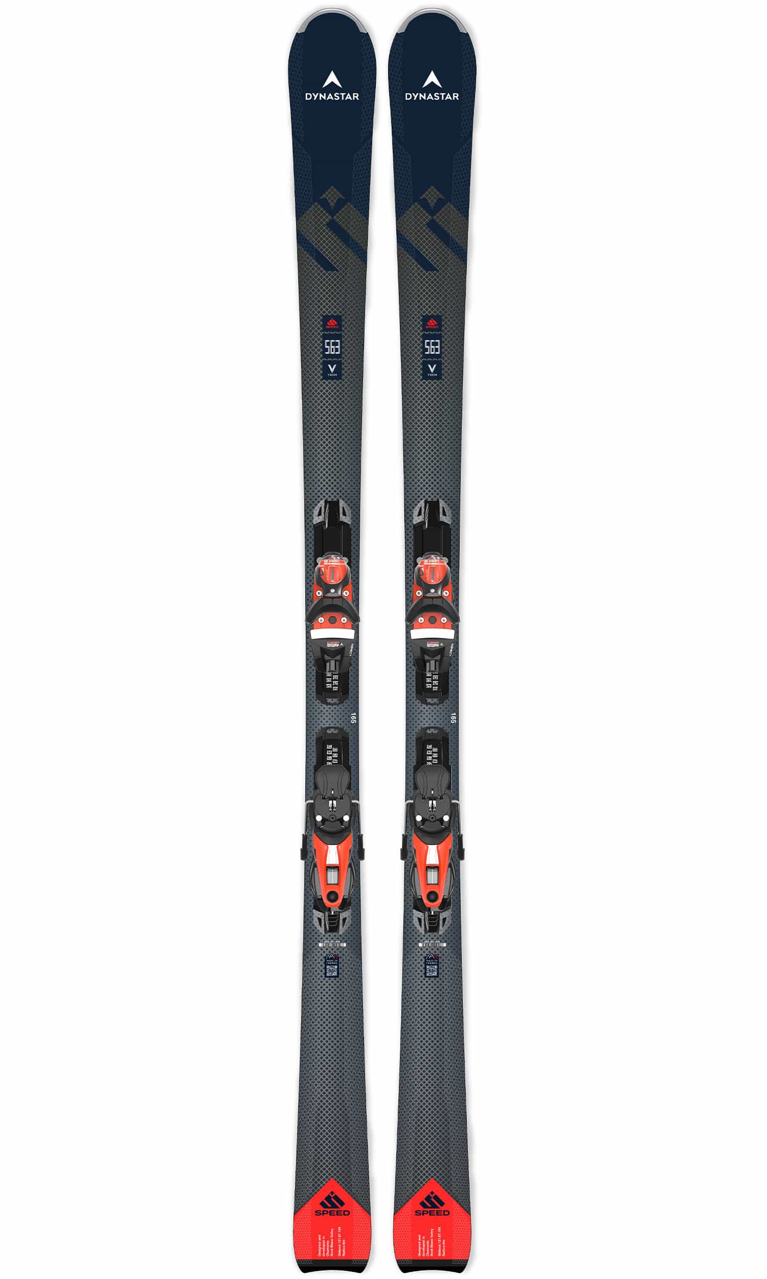Skis de piste neufs Dynastar Speed 563 Konect + fixations NX 12 GW