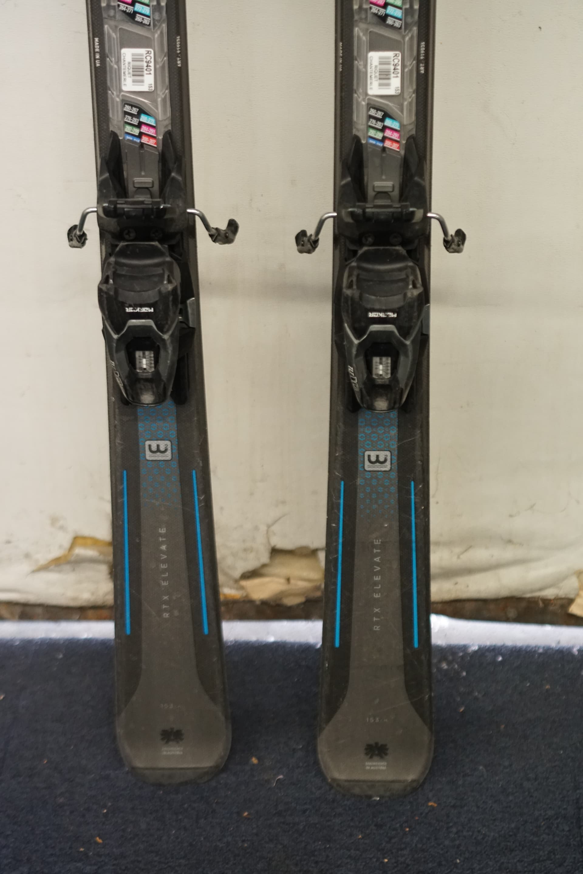 Blizzard RTX Elevate Femme – Skis de piste d’occasion avec fixations — vue 3