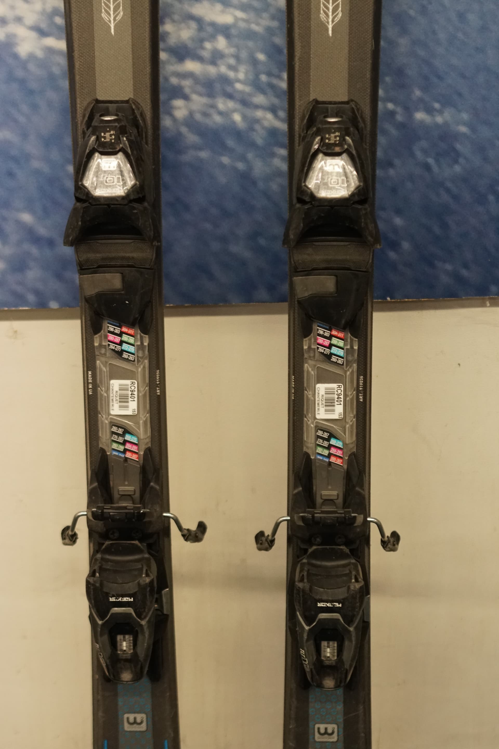 Blizzard RTX Elevate Femme – Skis de piste d’occasion avec fixations — vue 4