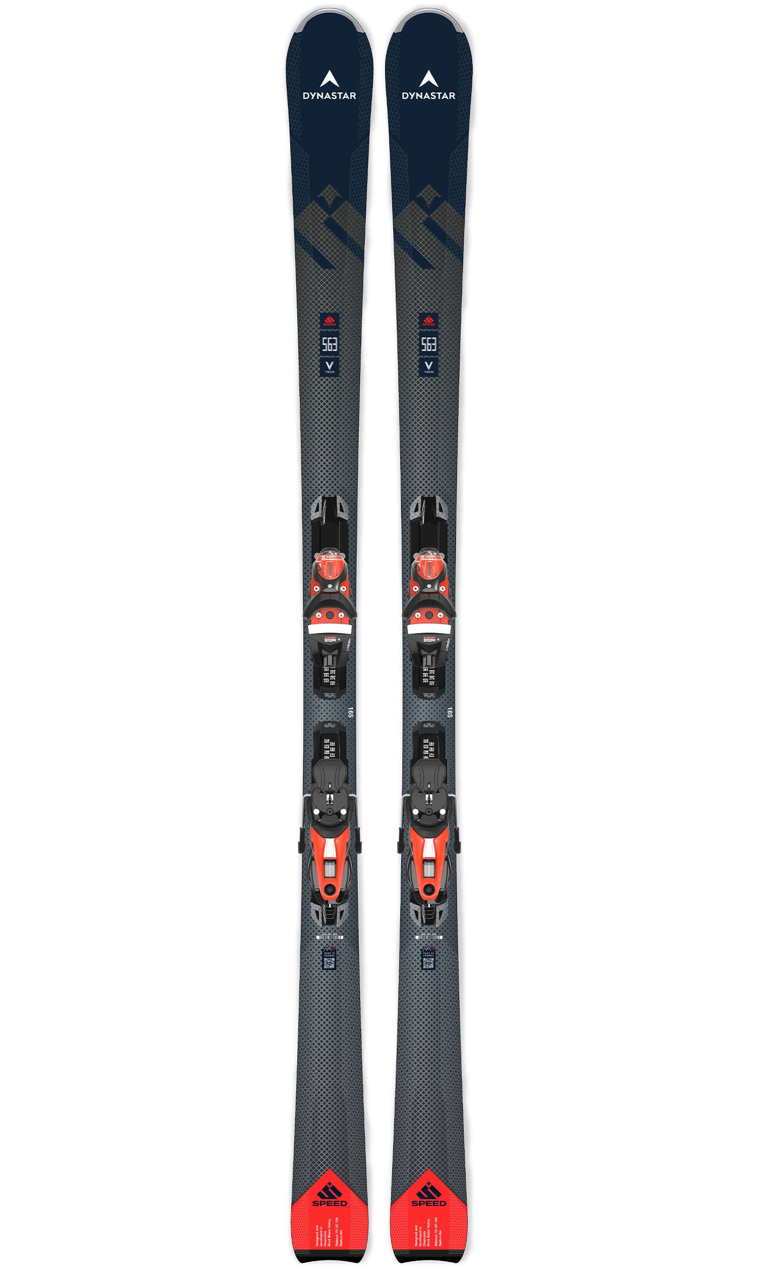 Skis de piste neufs Dynastar Speed 563 Konect + fixations NX 12 GW
