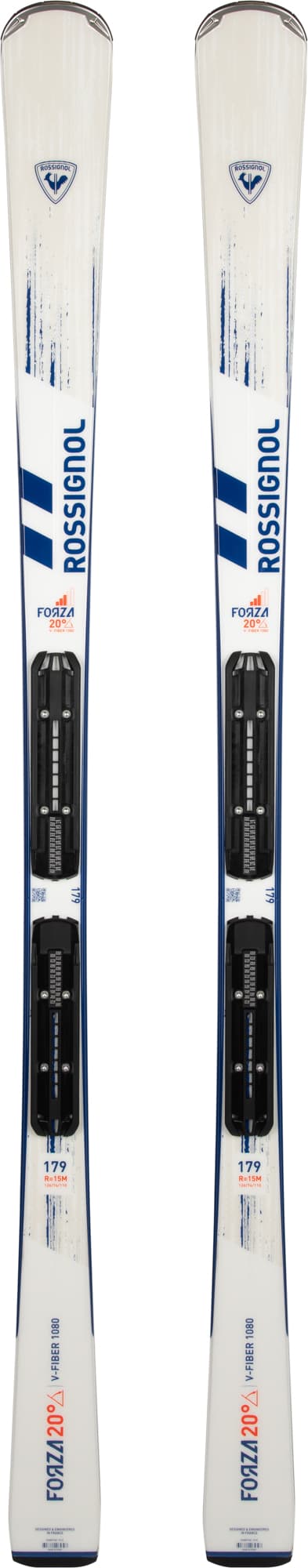 Skis de piste homme neufs Rossignol Forza 20° V-FG 1080 + fixations Xpress 10 GW