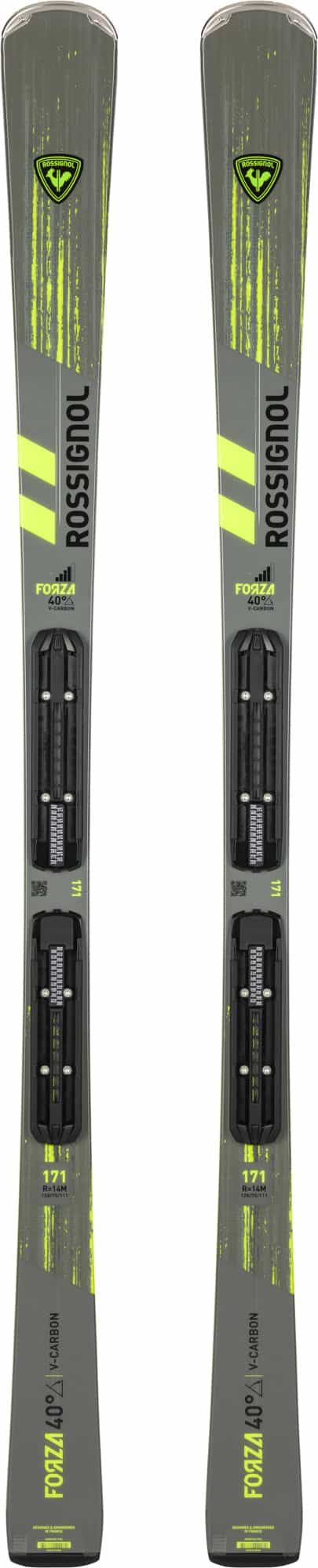 Skis de piste homme neufs Rossignol Forza 40° V-CA + fixations Xpress 11 GW