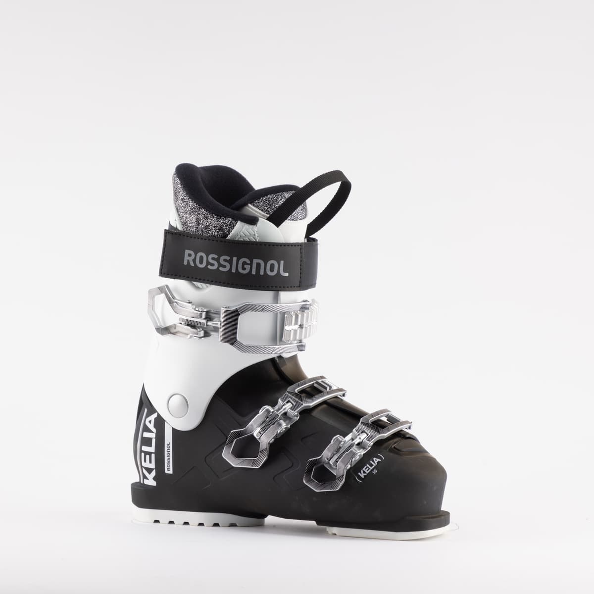Chaussures de ski neuves Rossignol Kelia 50 Black/White